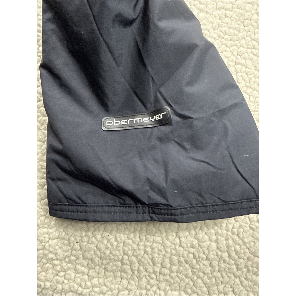 OBERMEYER Black Ski Snowboard Snow Pants Elastic Waist Women's Size 2 NICE - Picture 2 of 12